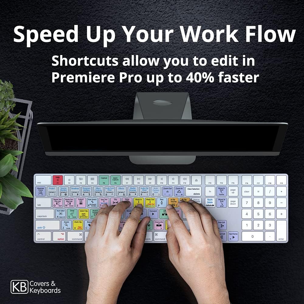 Slimline Editing Mechanical Keyboard for Windows PC W771725