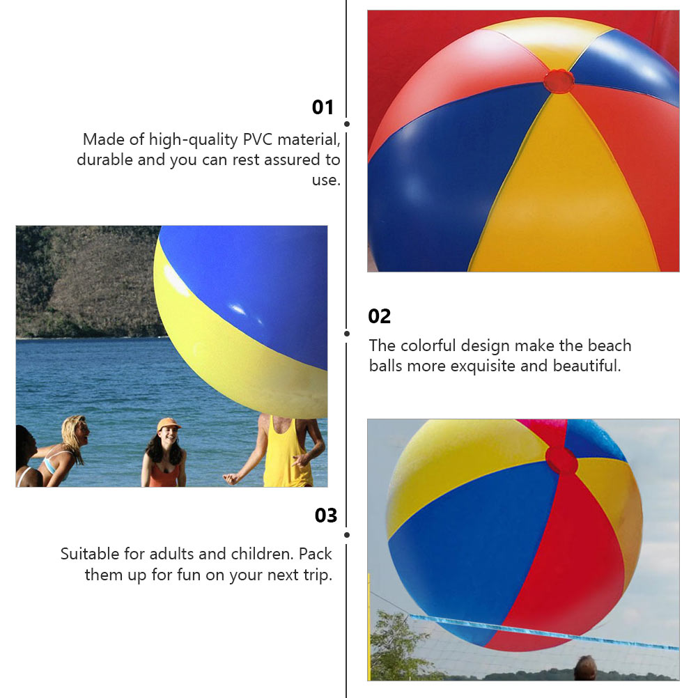 Large Inflatable Beach Ball Pool Water Toy B75426