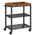 Mesh Shelves Kitchen Cart E540379