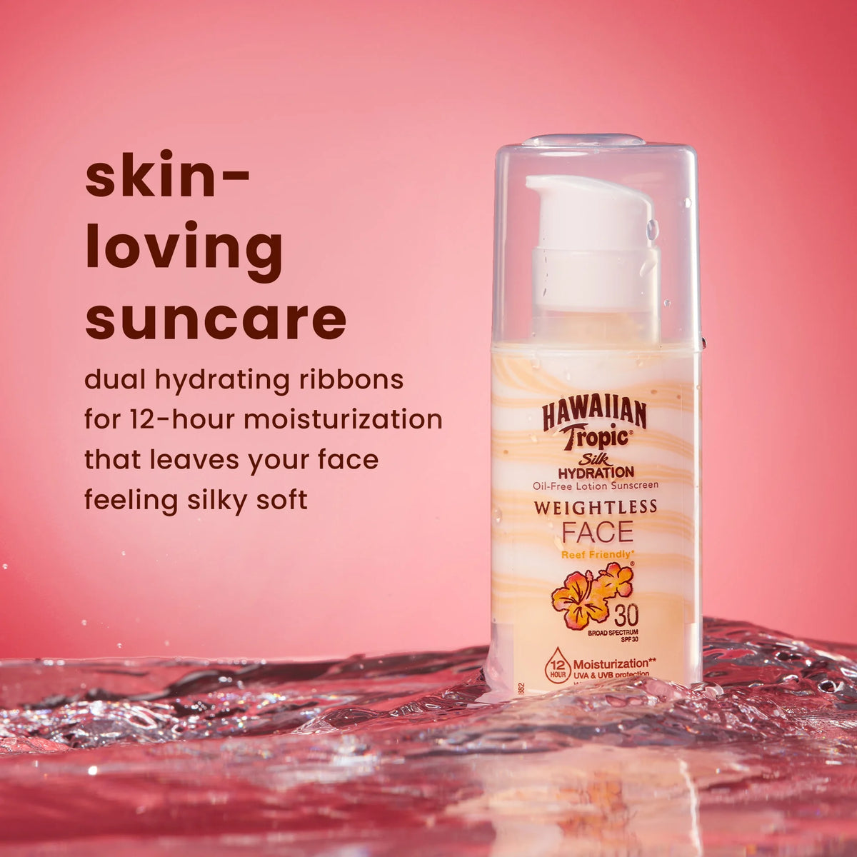Weightless Hydration Lotion Sunscreen SPF 30, Travel Size 1.7oz X297741