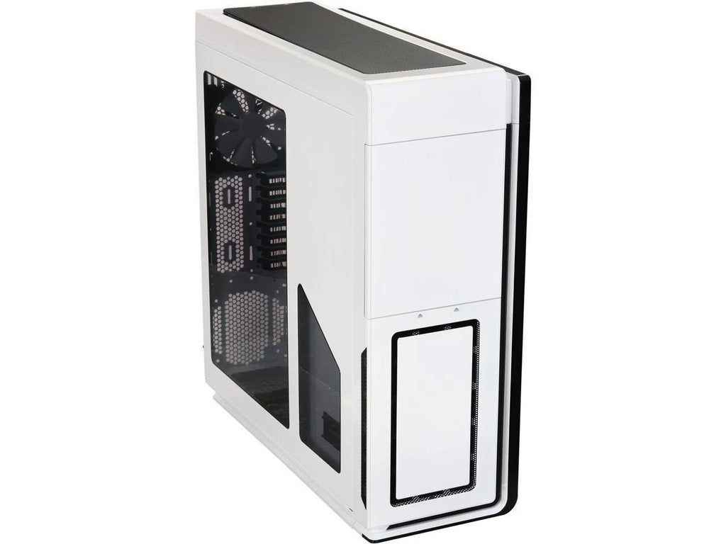 White Aluminum ATX Full Tower Computer Case F262022
