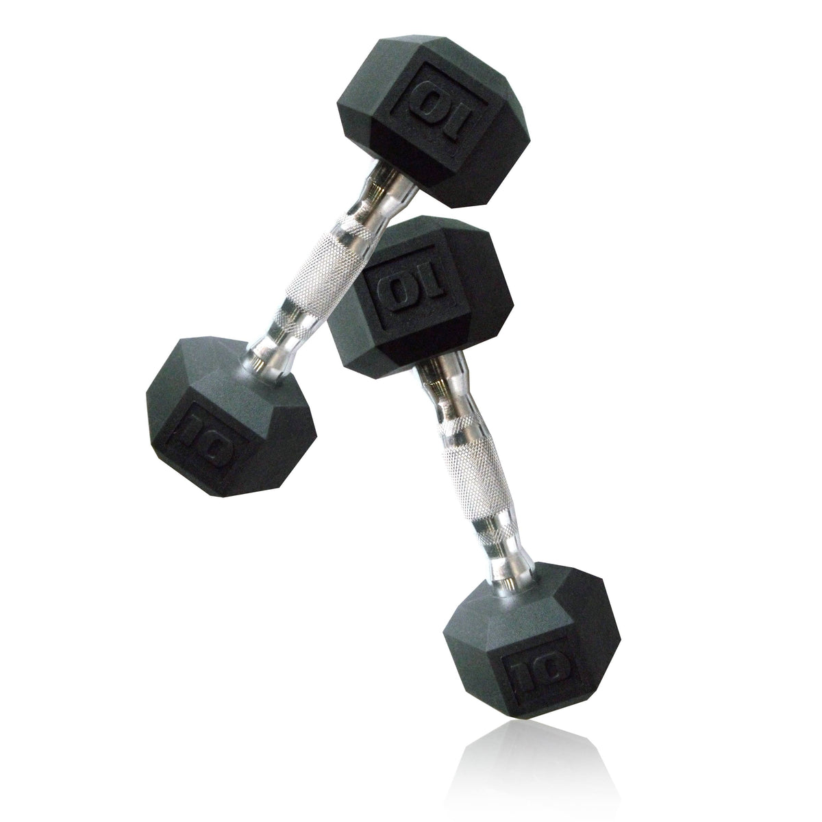 Coated Hex Dumbbells Pair 10lbs C227