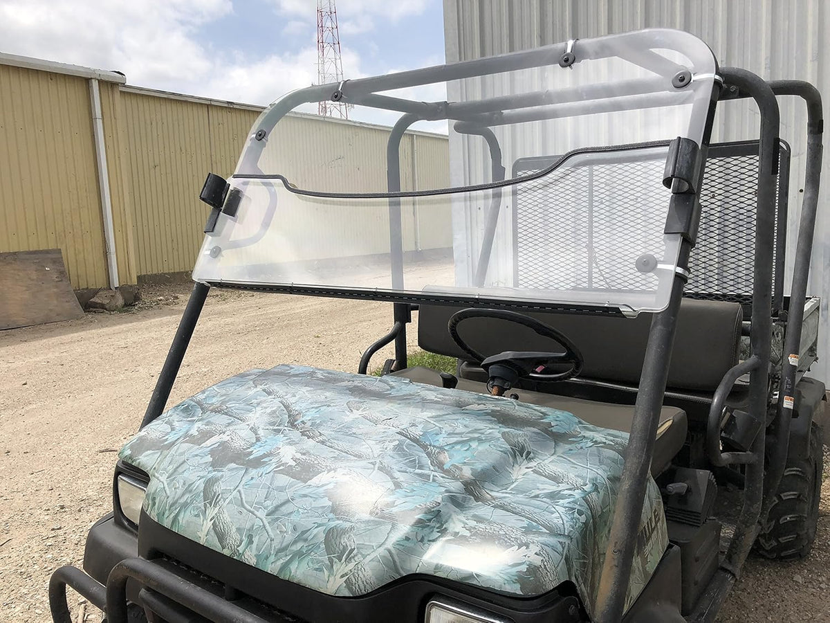 1/4 Polycarbonate Windshield for Kawasaki Mule 3000 3010 Trans 4x4 H220320