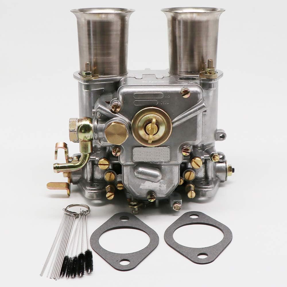 Carburetor 45mm Twin Choke 2-BBL Side Draft With Gasket Tool Kit Q44927
