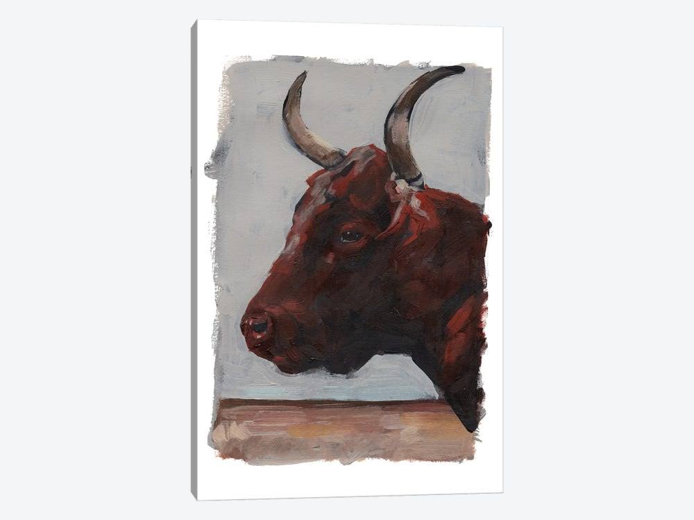 Cattle View I Print Canvas Art Z13865