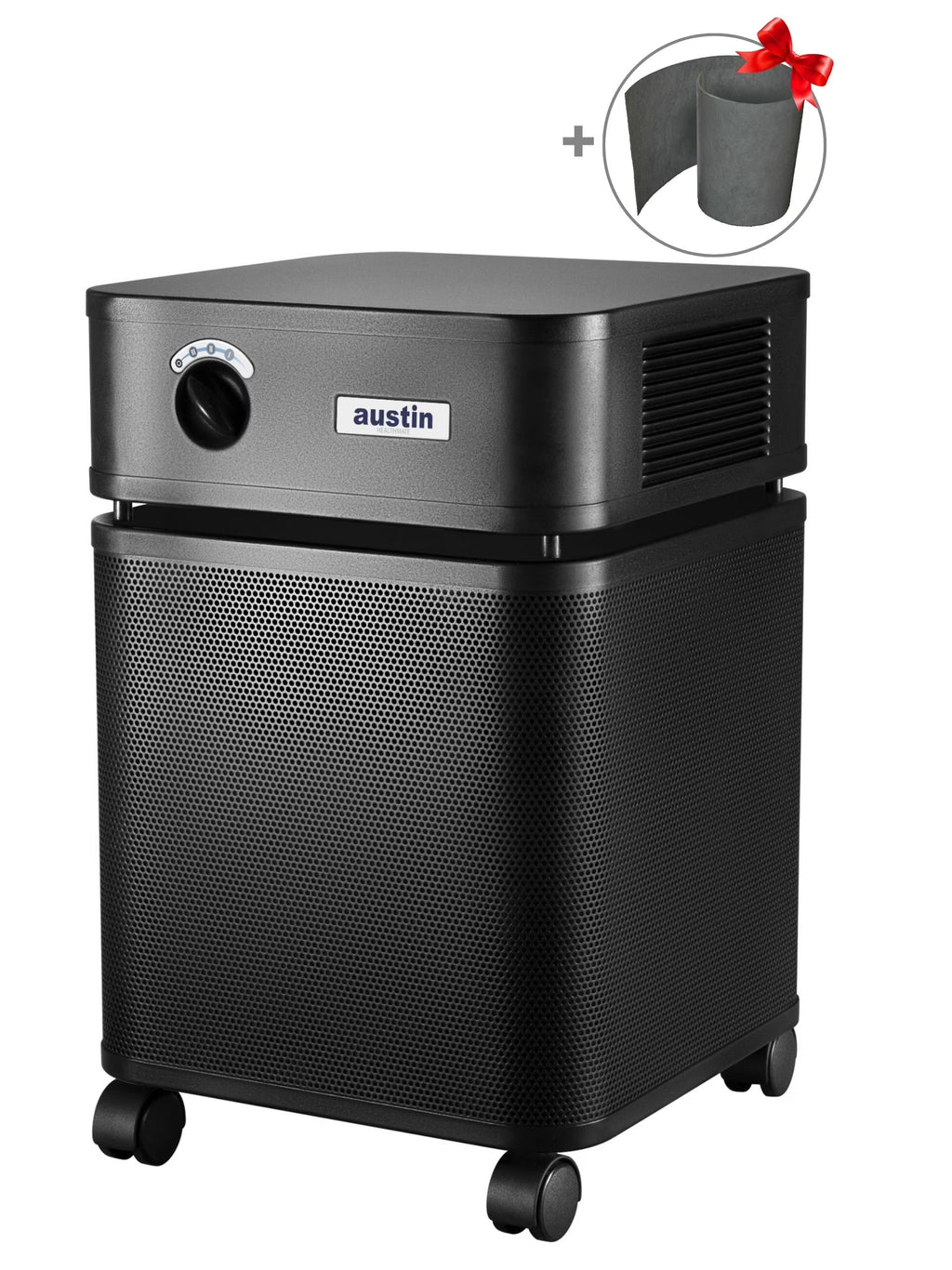 Black Air Purifier with Prefilter V646