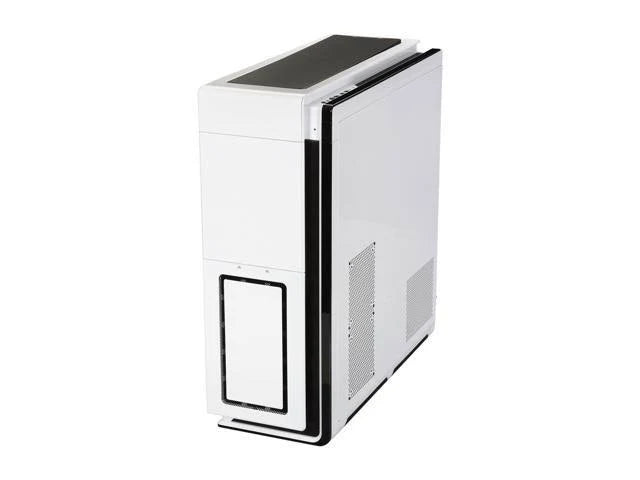 White Aluminum ATX Full Tower Computer Case F262022