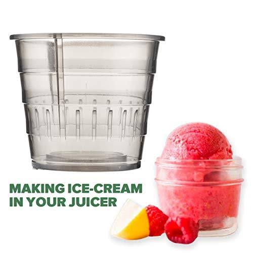 Slow Masticating Juicer Cold Press Extractor with 3 inch Wide Chute O48599