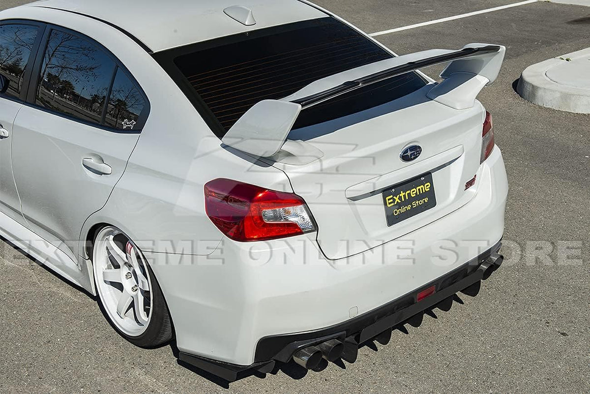 ABS Plastic Primer Black Rear Trunk Spoiler U810