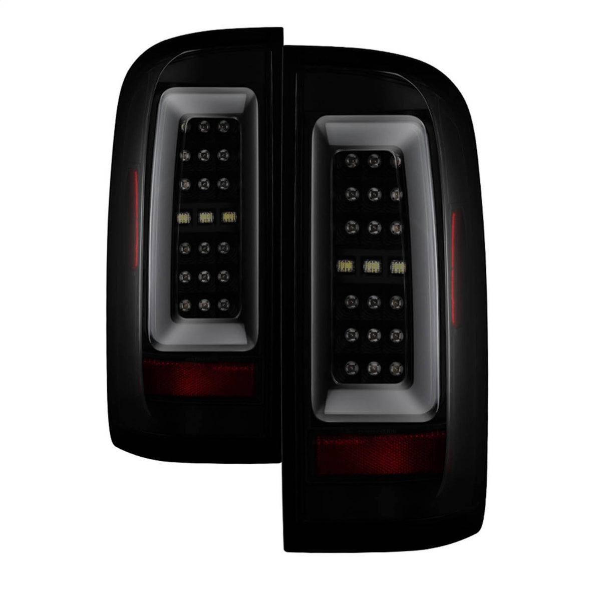 Black Smoke LED Tail Lights U3458