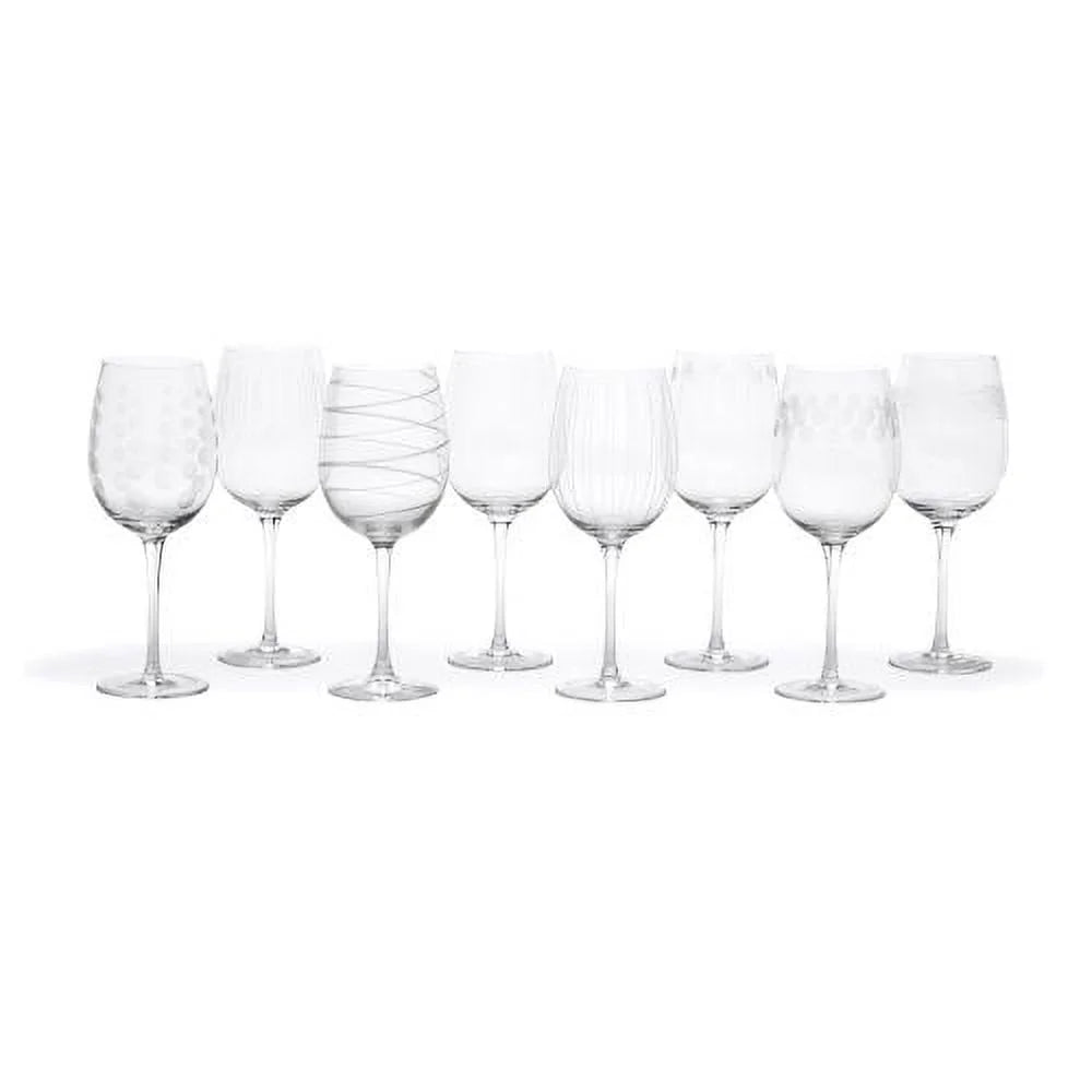 White Wine Glasses, Set Of 8 U69766