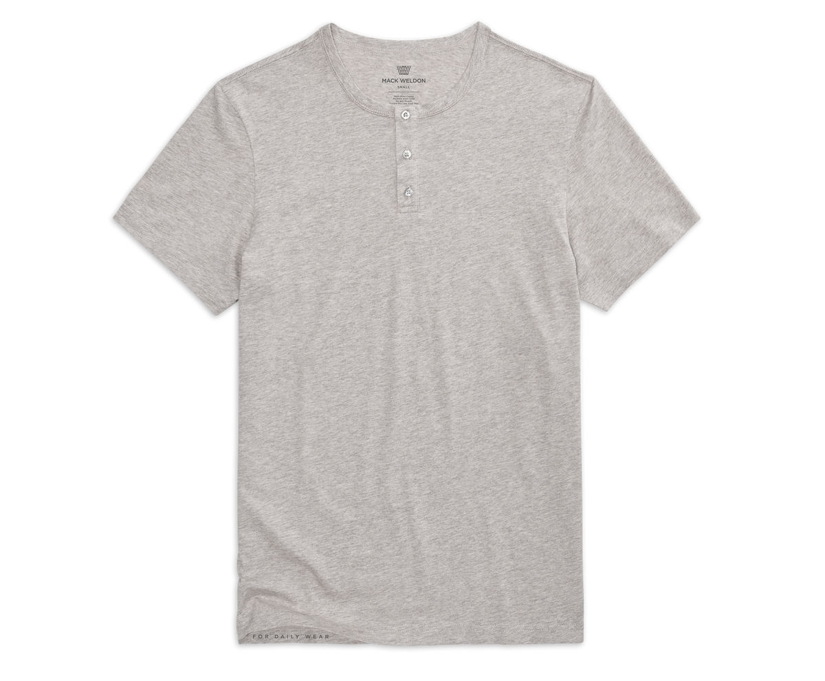 Pima Short Sleeve Henley
