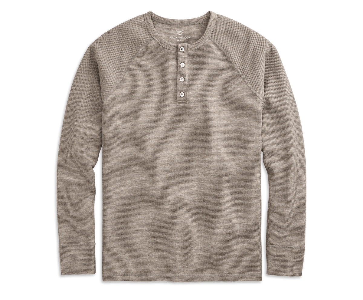 WARMKNIT Waffle Henley