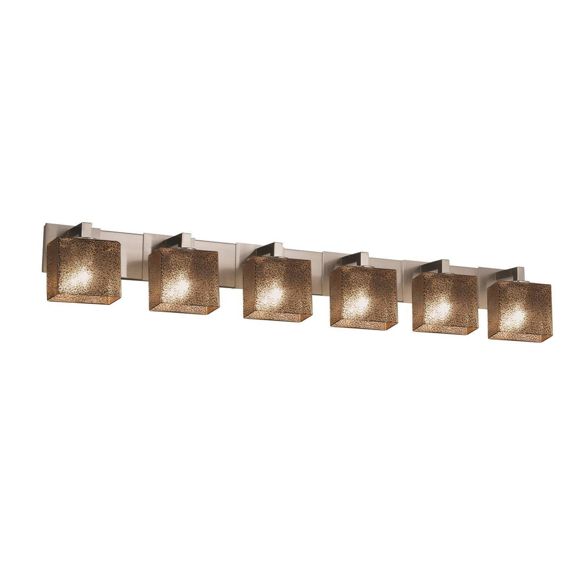 Modular 6-Light LED Bath Bar in Brushed Nickel C700