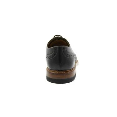 Black Monk Strap Wingtip Shoes B298293