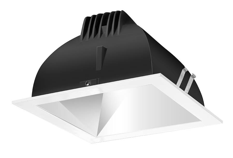 LED Trim Mod4 Sq Wallwash 35K 90CRI Matte Cone White Ring H620