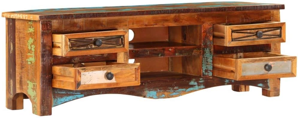 Solid Reclaimed Wood TV Cabinet M17388