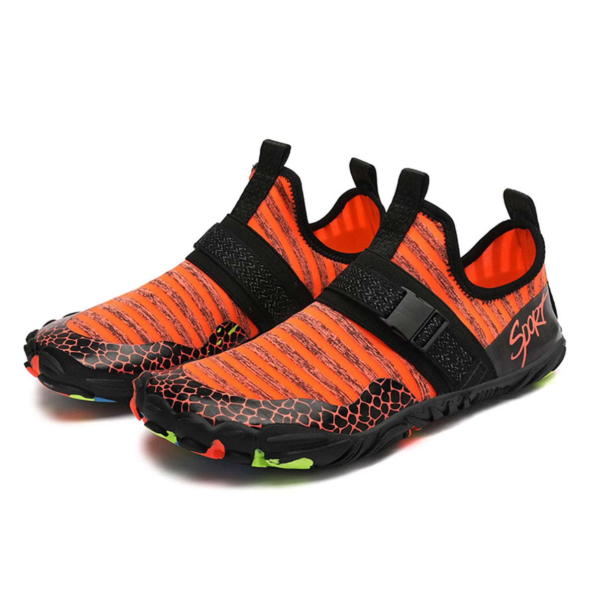 Orange Quick-Dry Water Shoes N659