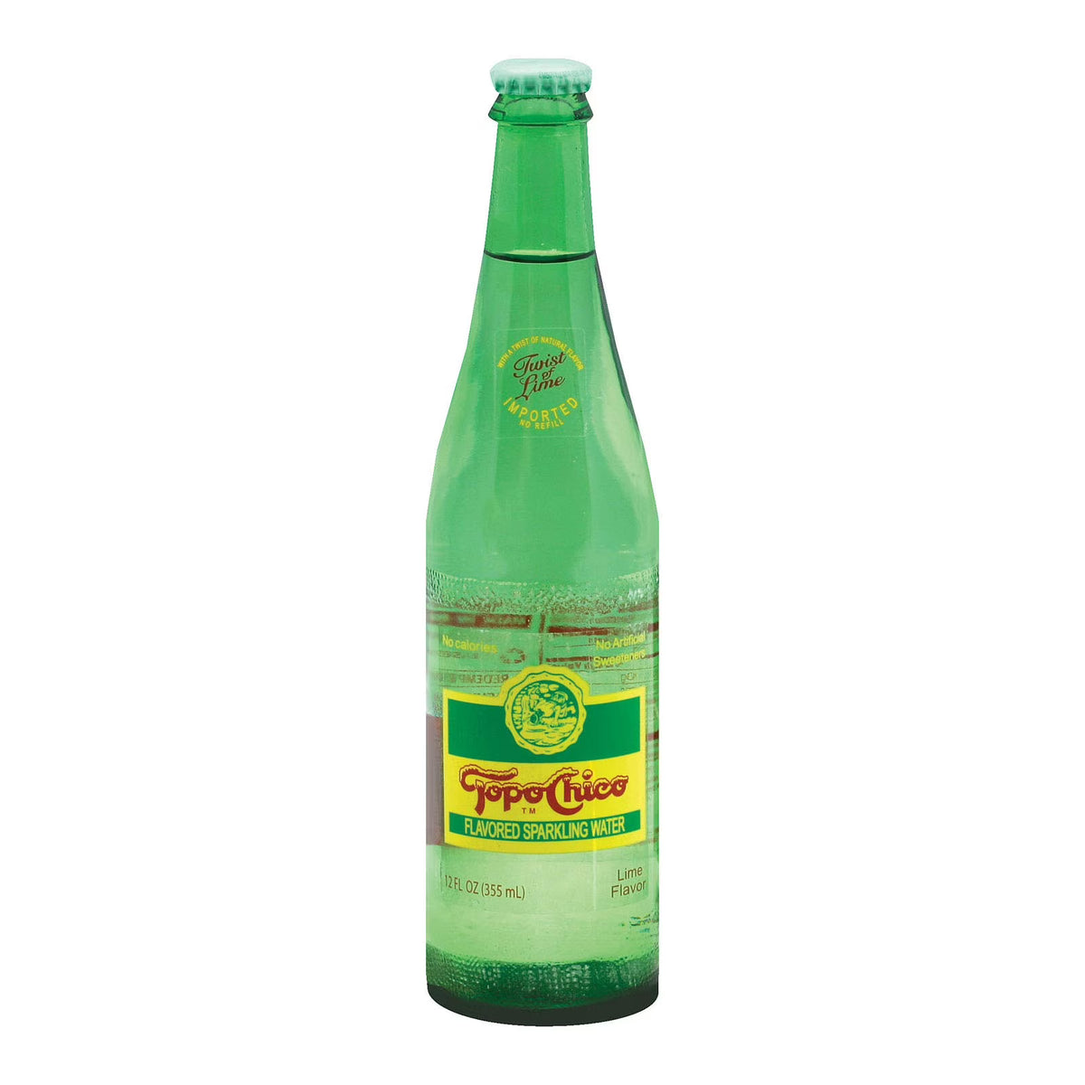 Mineral Water, Twist of Lime, 12 Ounce (Pack of 24) O147