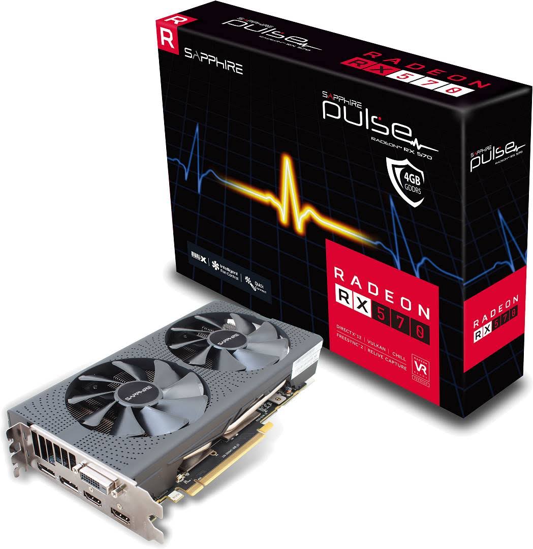 Radeon RX 550 Graphics Card 4 GB GDDR5 128-bit H5254