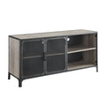 Gray 2 Door Laminate Media Cabinet Q2316