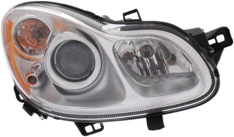 Halogen Headlight Assembly Pair for Smart Fortwo 2010 2011 2012 Q2532