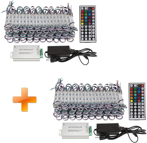 100ft 200 Pieces RGB LED Modules Window Strip Light P6347