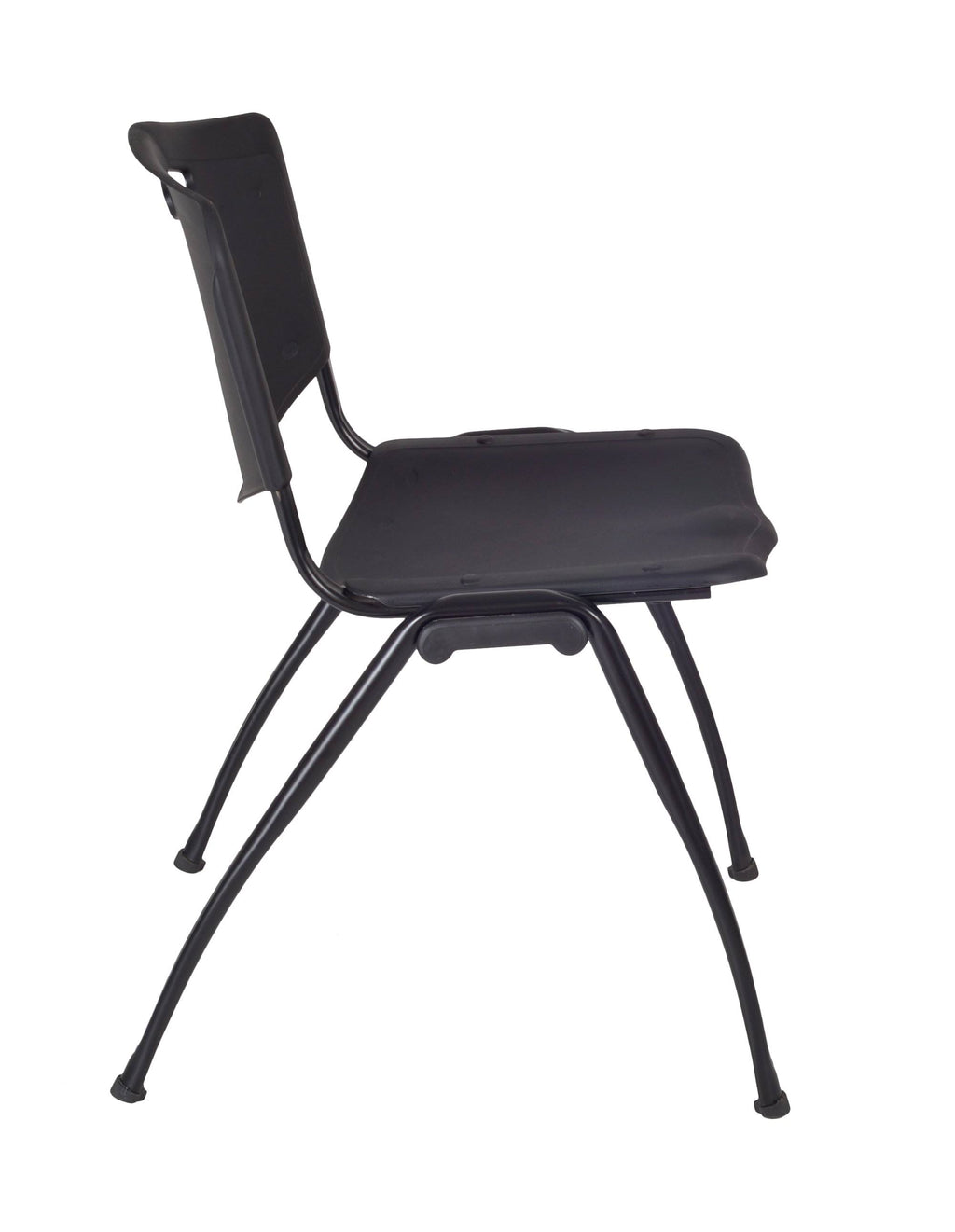 Maple Training Table & Black Stack Chairs Z314078