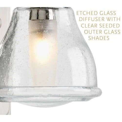 Polished Chrome Bath Vanity Light F335637