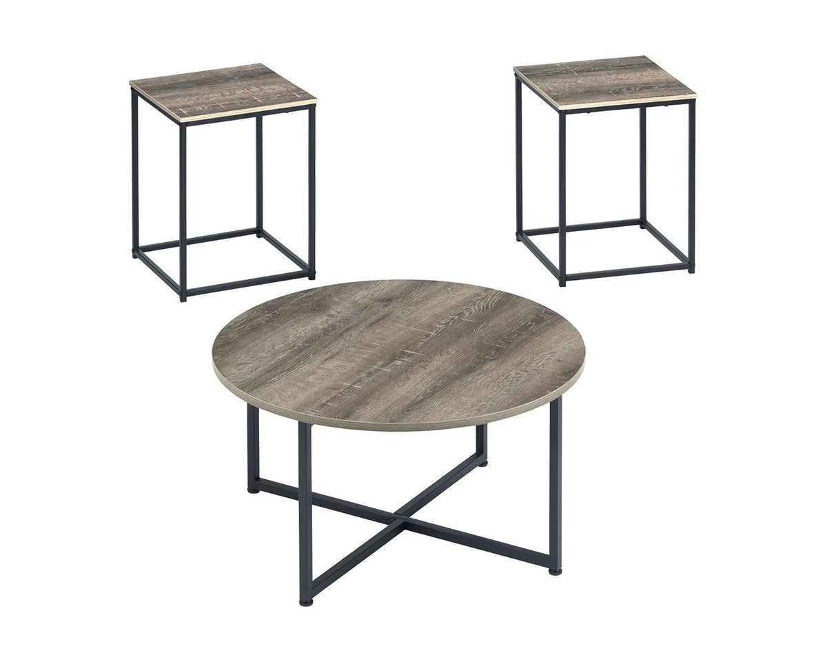 Two-tone Table (Set of 3) W24384
