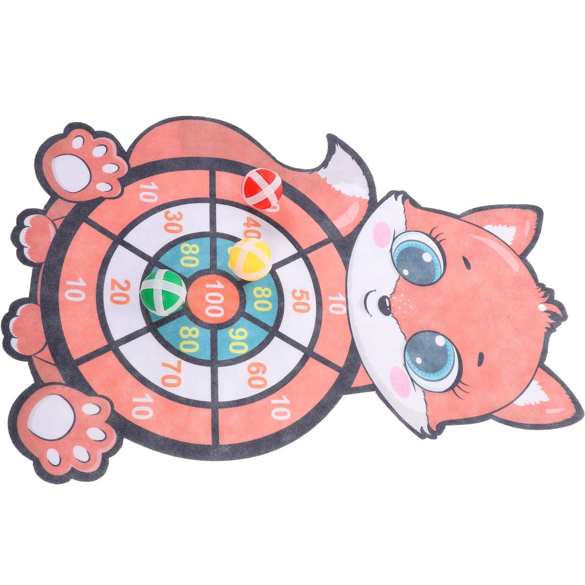Sticky Dart Ball Toy Set with Dart Board Target V9105