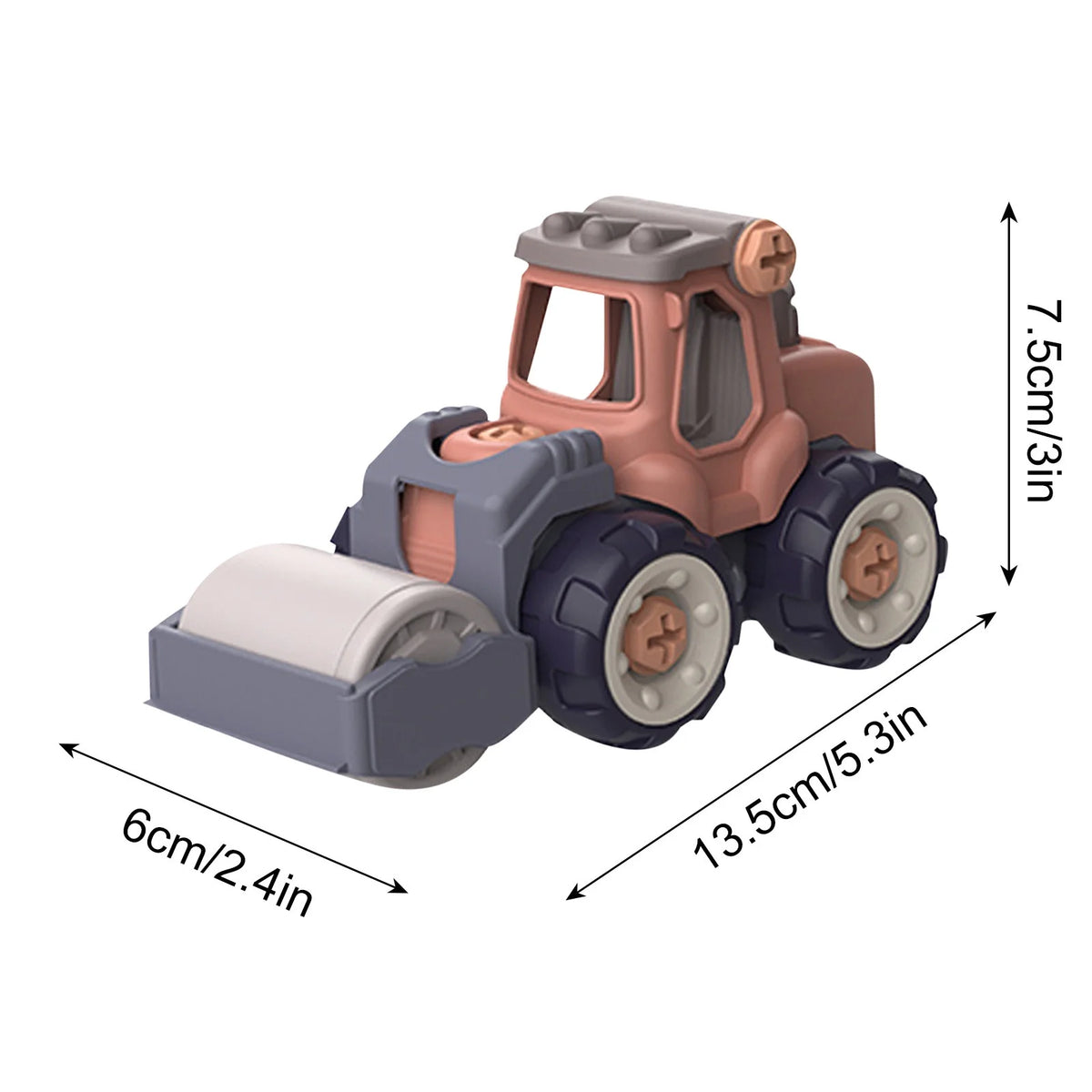 DIY Nut Building Construction Toy Excavator A375