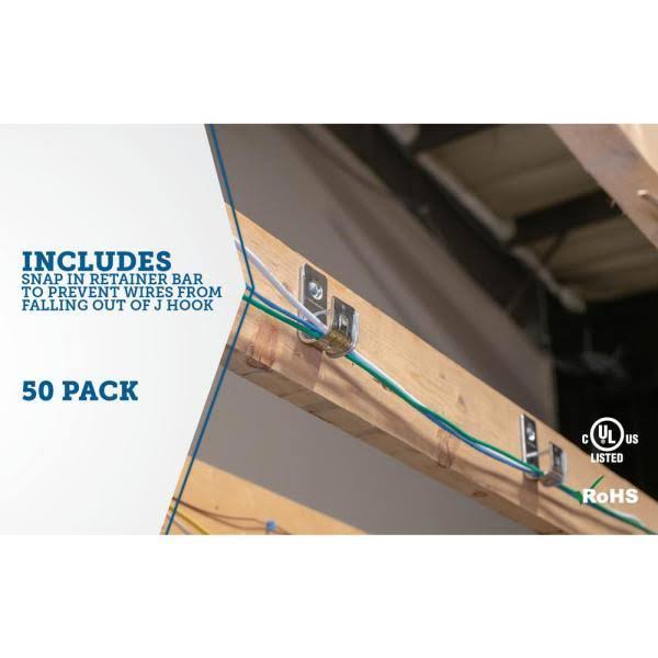 1-5/16 in. J Cable Support Hook (50-Pack) K9009