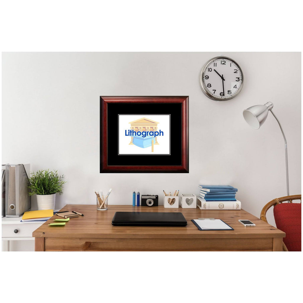 Academic Framed Lithograph G637