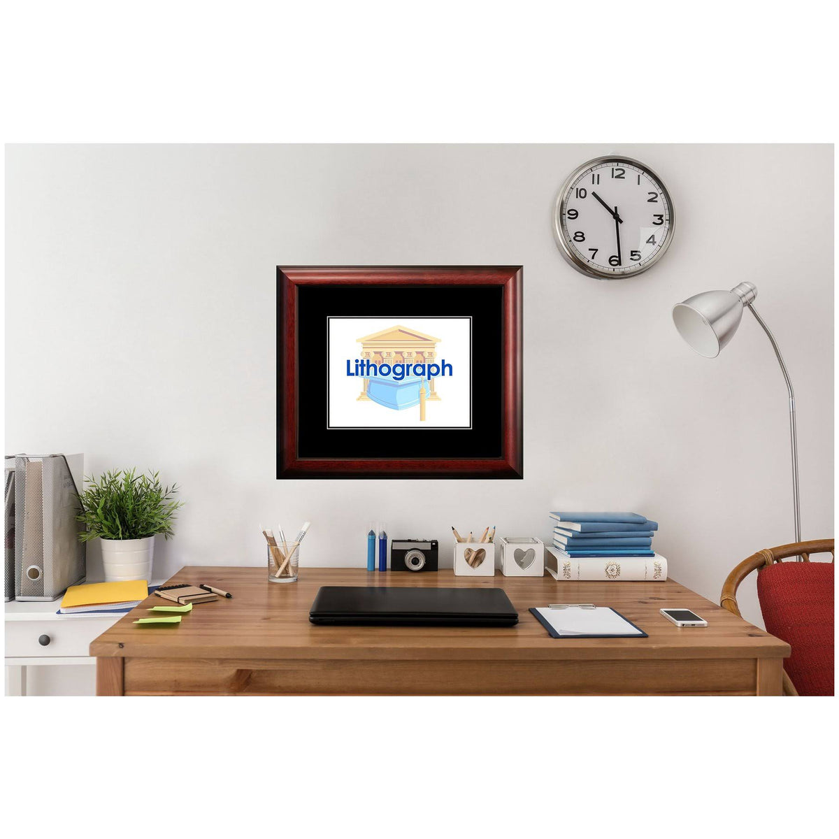 Academic Framed Lithograph G637