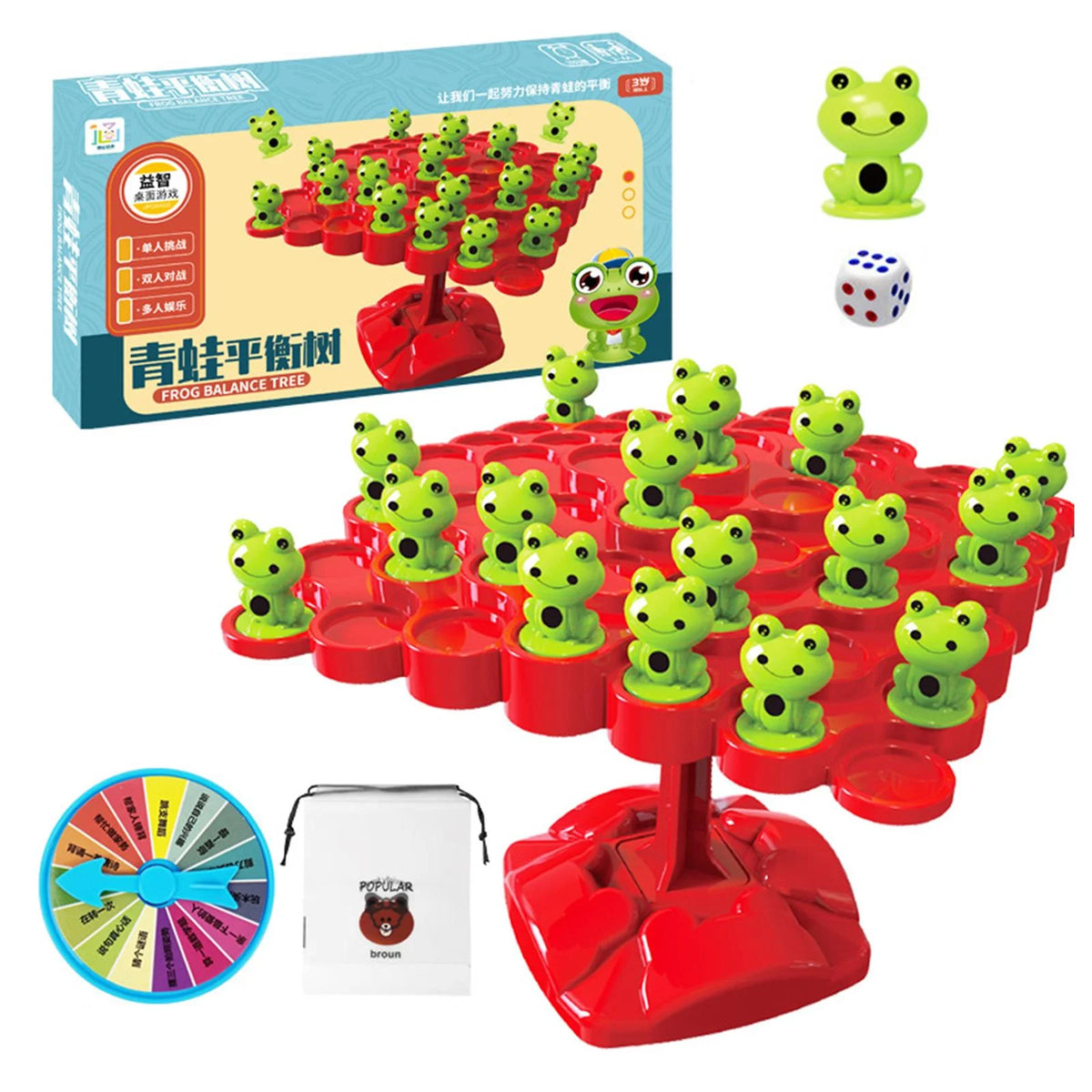 Frog Balance Counting Toys Board Game F936166