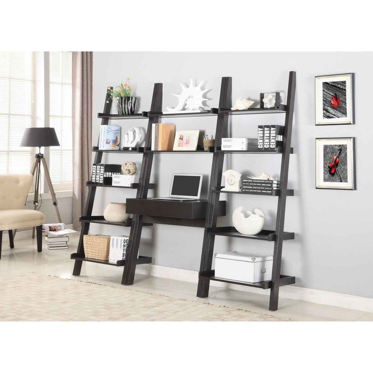 Ladder Bookcase W1326