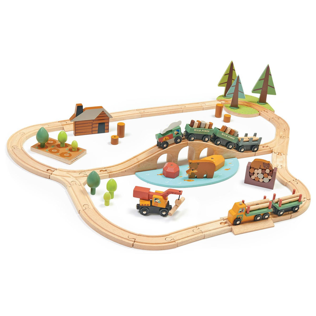 Wild Pines Train Set E7589