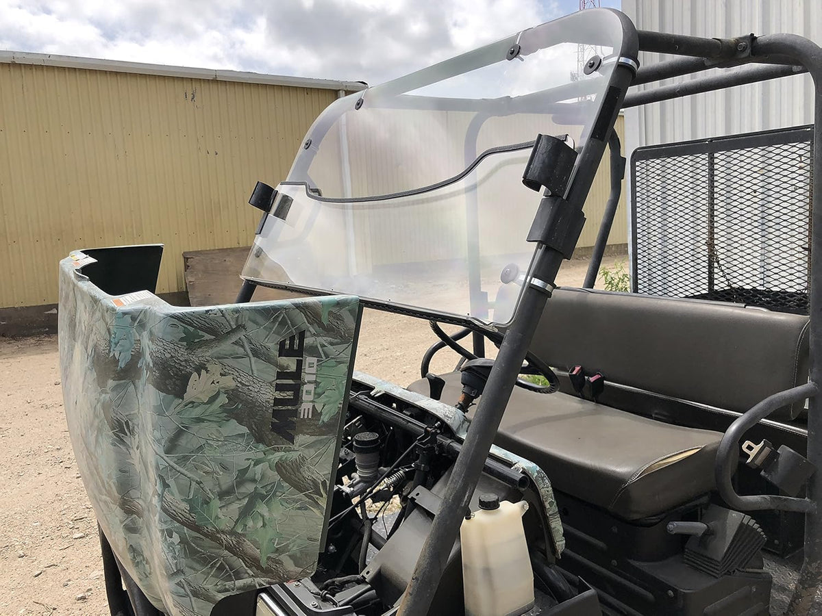 1/4 Polycarbonate Windshield for Kawasaki Mule 3000 3010 Trans 4x4 H220320