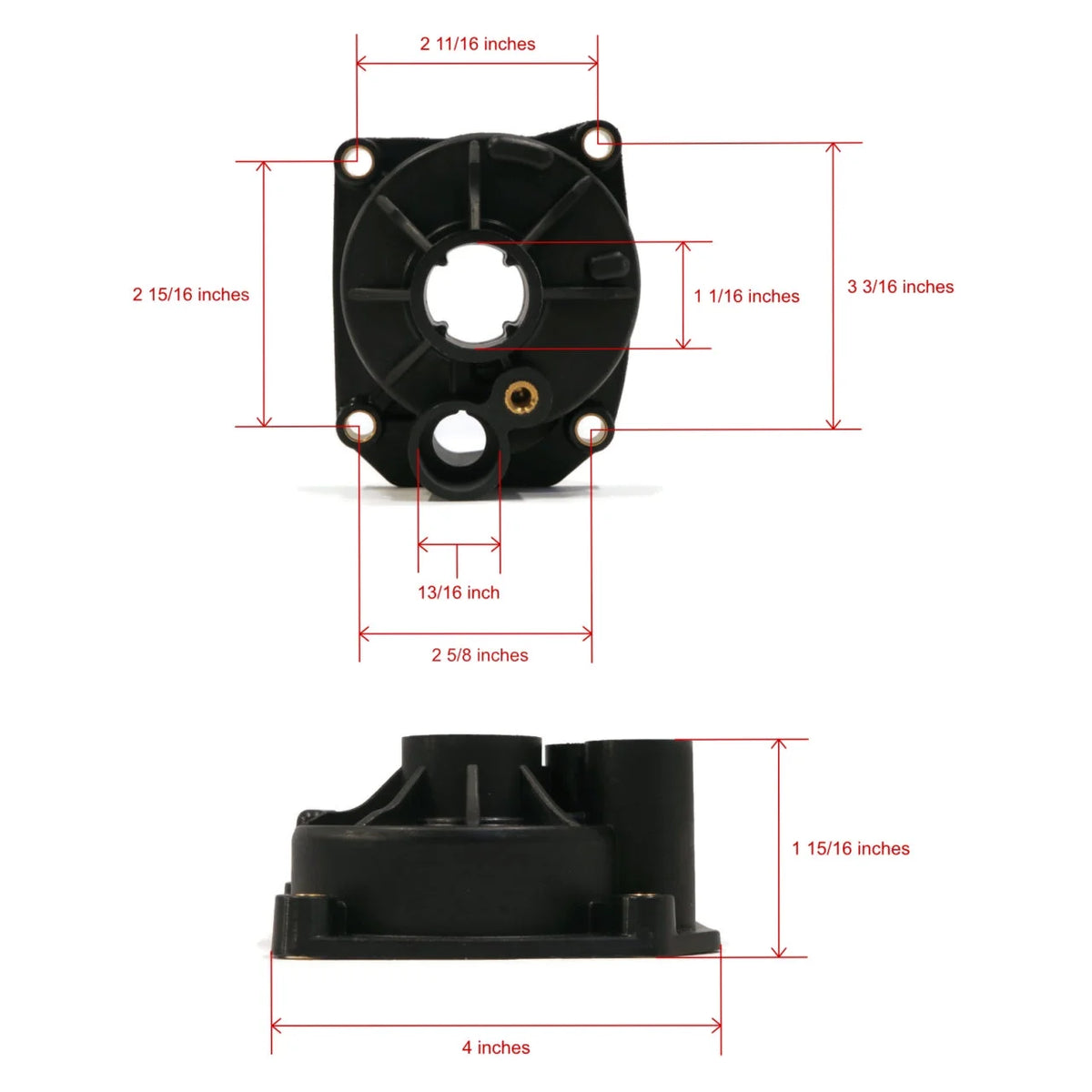 Water Pump Impeller Kit for 50 HP Outboard M880147
