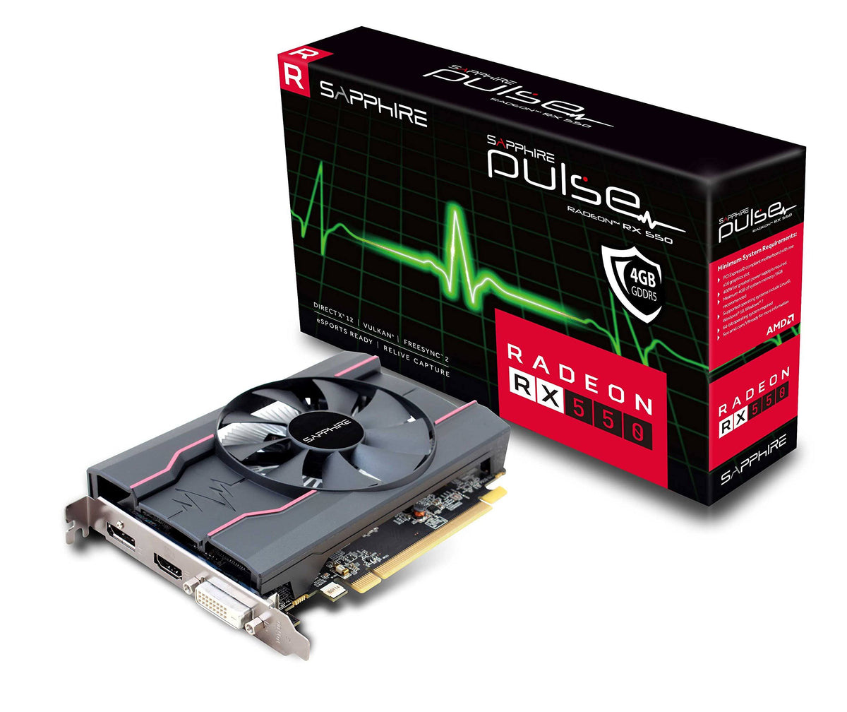 Radeon RX 550 Graphics Card 4 GB GDDR5 128-bit H5254