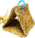 Seagrass Tent hut Bird Toy Parrot cage Toys African Grey Amazon Conure W18244