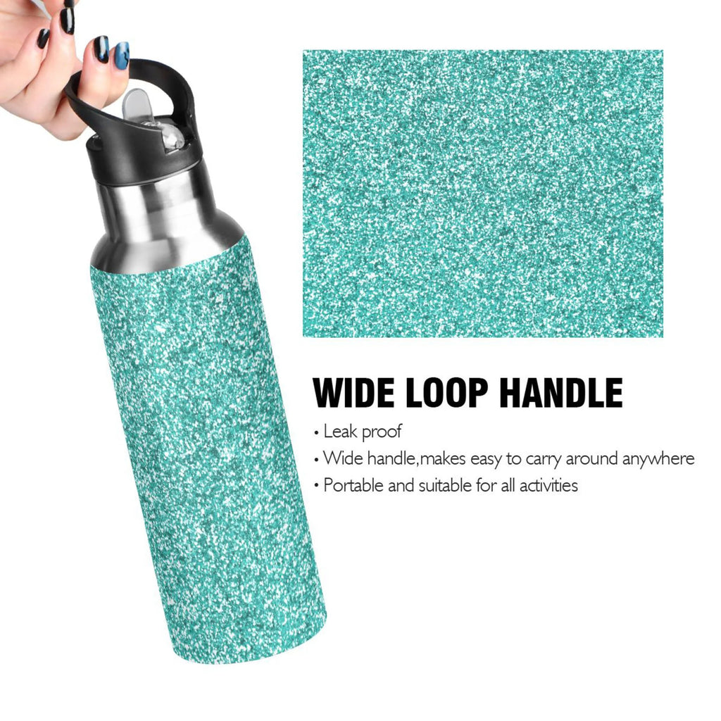 Insulated Stainless Steel Water Bottle with Straw Lid G16780
