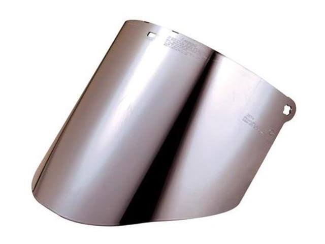 Clear Molded Polycarbonate Faceshield Window Z298