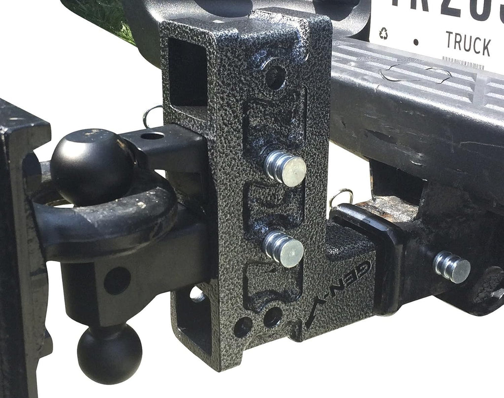 Dual Receiver Hitch with Versa-Ball Mount and Pintle Lock K230269