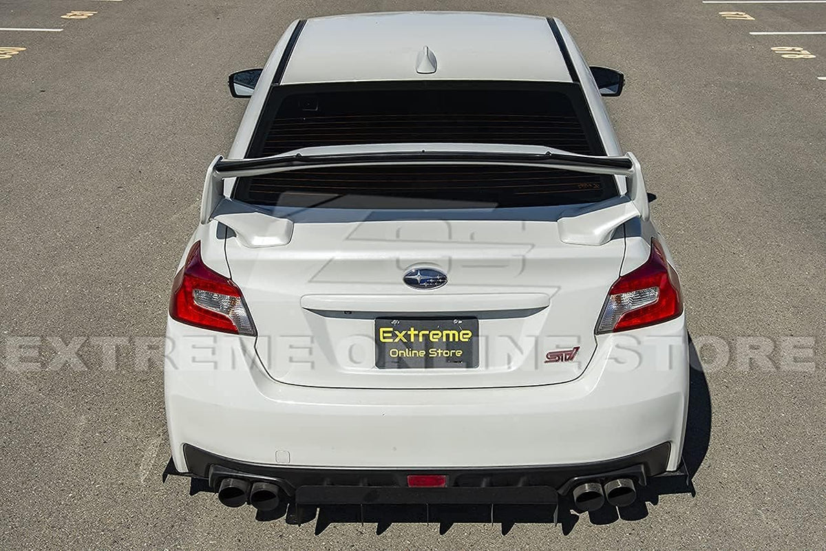 ABS Plastic Primer Black Rear Trunk Spoiler U810