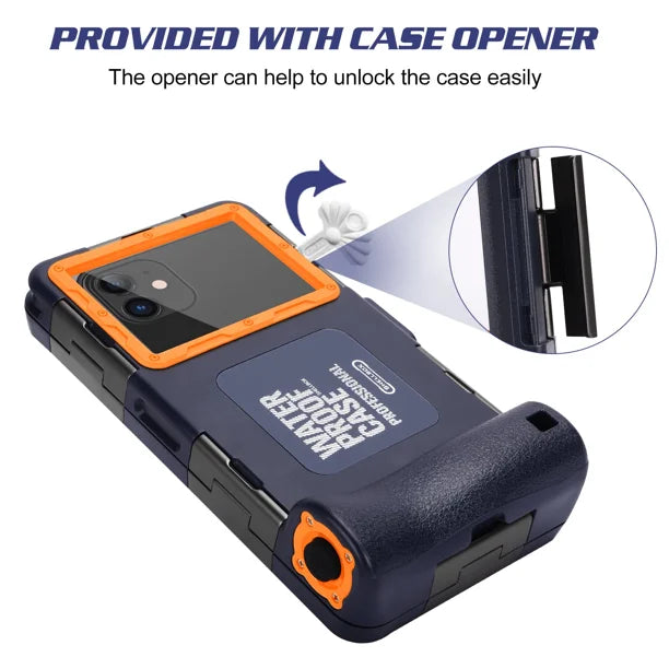Waterproof Protective Case for Phones Up to 6.9 Inch E919304