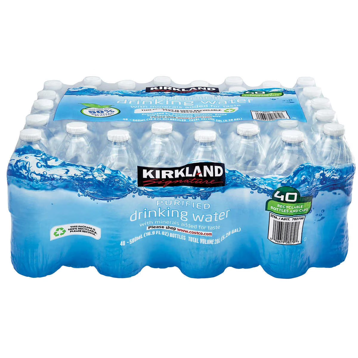 Purified Drinking Water, 16.9 Ounce P9935