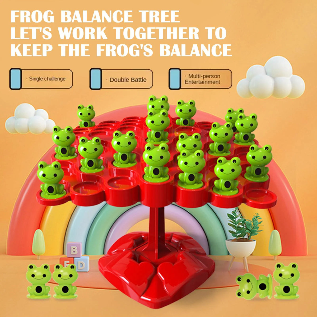 Frog Balance Counting Toys Board Game F936166