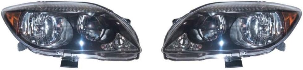Headlight Unit Pair for Scion TC 2005 2006 2007 B886367
